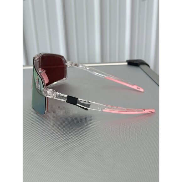 Kreedom Polycarbonate Sunglasses UV Protection Gradient Pink Cycling Eyewear NEW - Picture 3 of 6